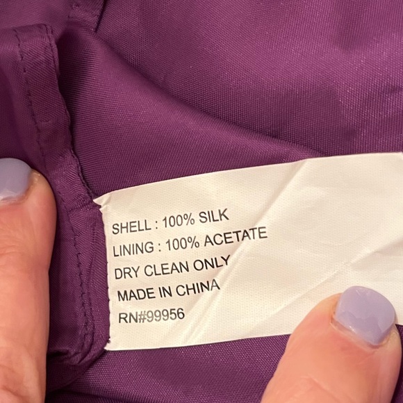 Shoshana Strapless Silk Mini Dress 6 - Picture 6 of 6